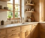 Cuisine sur mesure en bois